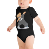 Black Cool Bear Bodysuit